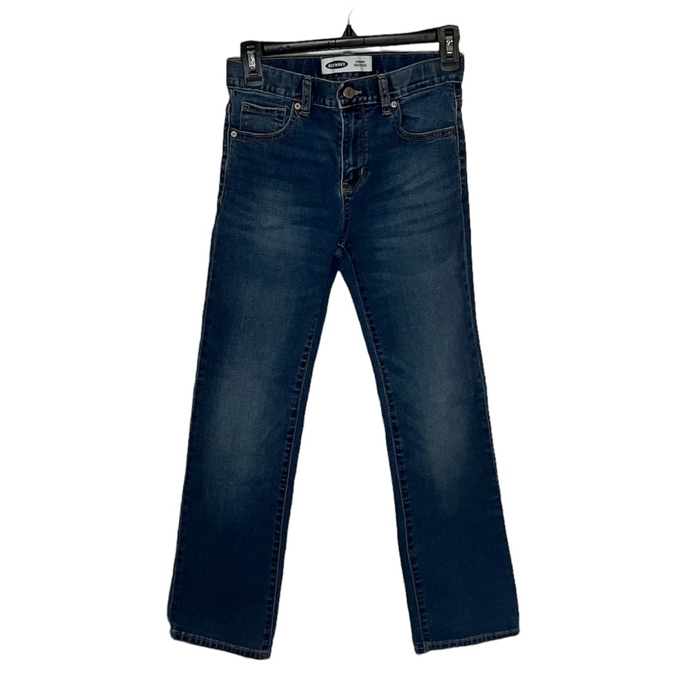 Boys Old Navy Straight Built-In Flex Jeans. Size 12